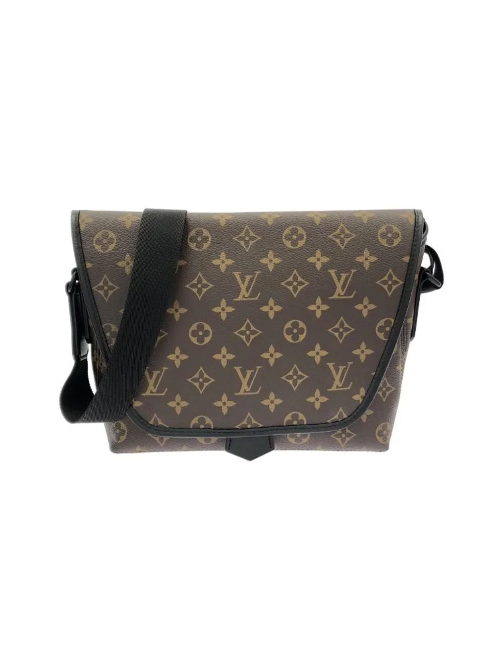 Louis Vuitton Monogram Macassar Magnetic Messenger Shoulder